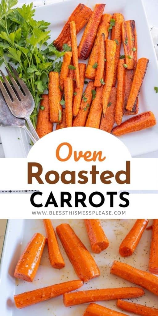 roasted carrots pin