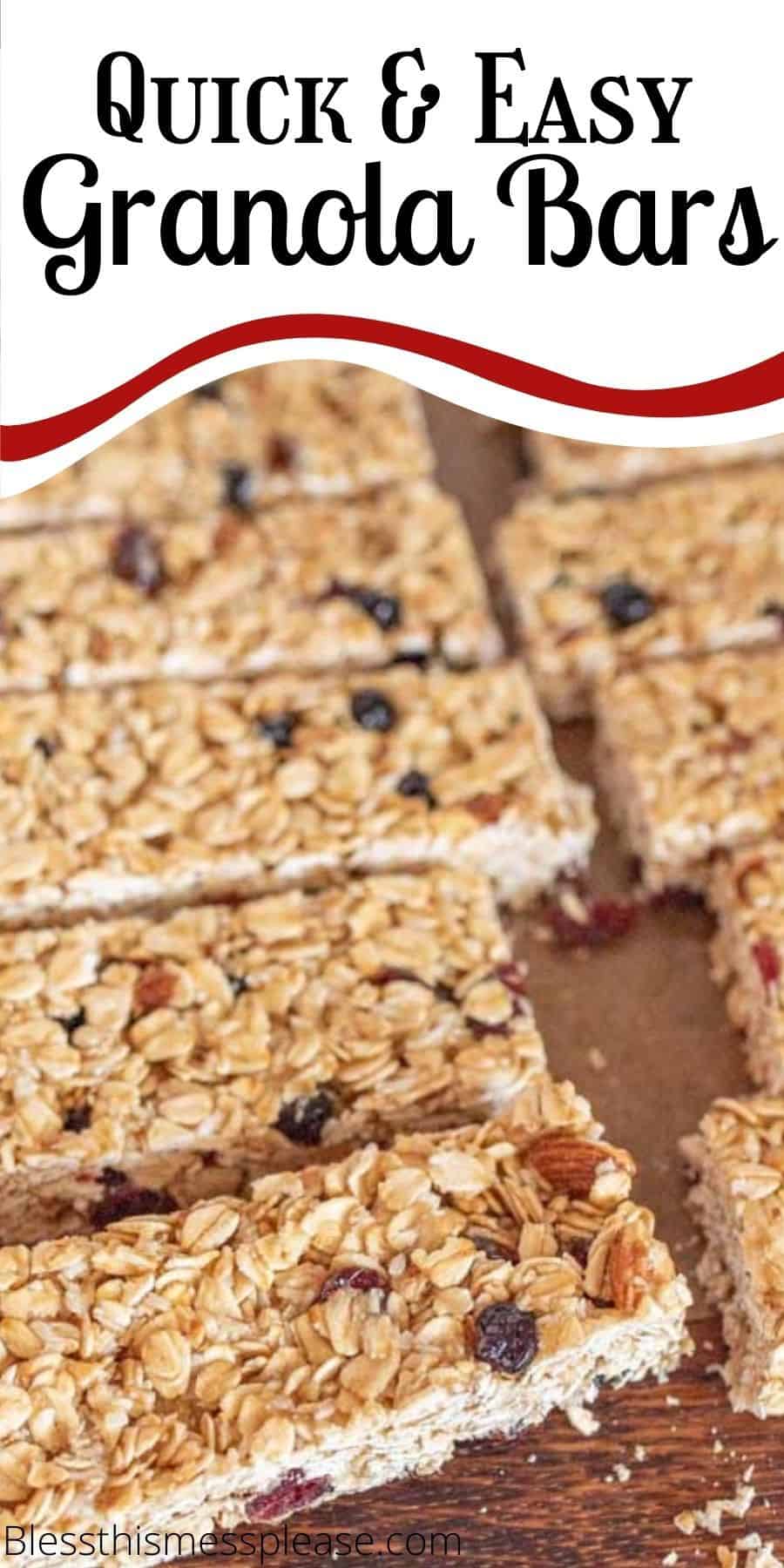 8 Easy Homemade Granola Bar Recipes — Bless this Mess