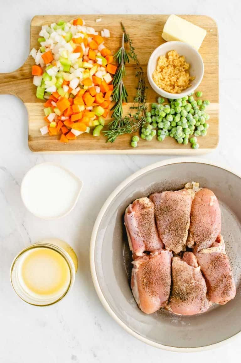 Chicken Stew with Dumplings in the Crock Pot — Bless this Mess
