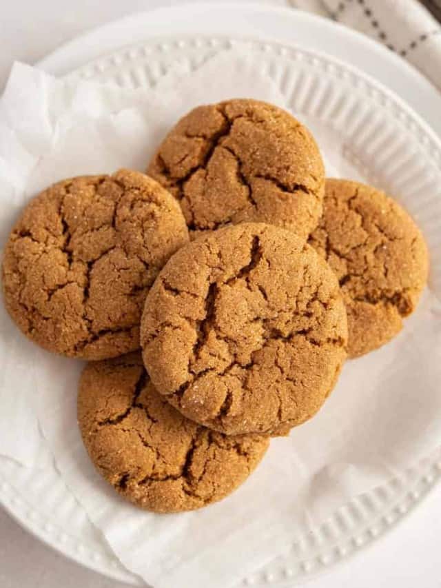 Old Fashioned Molasses Cookies — Bless this Mess