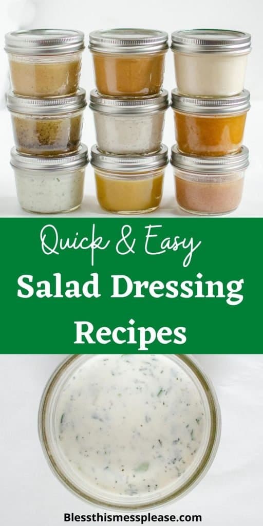 How to Make Homemade Salad Dressing: 9 Easy Recipes!