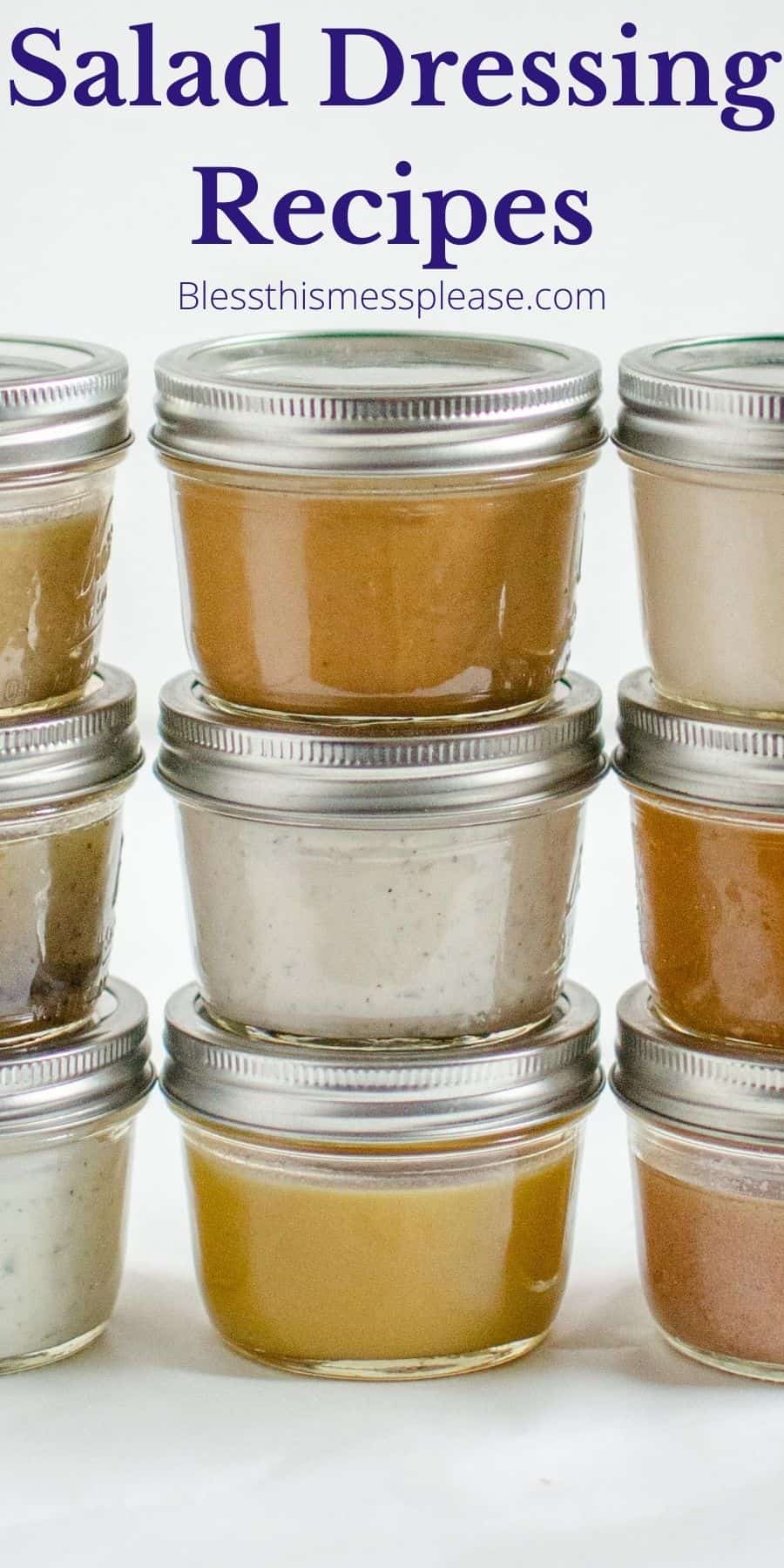 How to Make Homemade Salad Dressing 9 Easy Recipes!