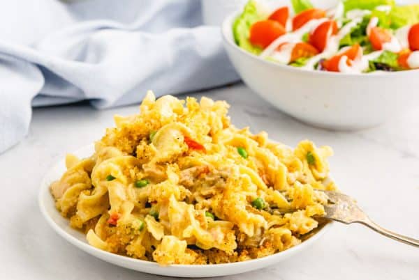 Tuna Noodle Casserole — Bless this Mess