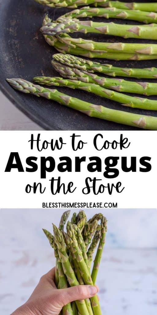 How to Cook Asparagus - Easy 15min Stovetop Asparagus Recipe!