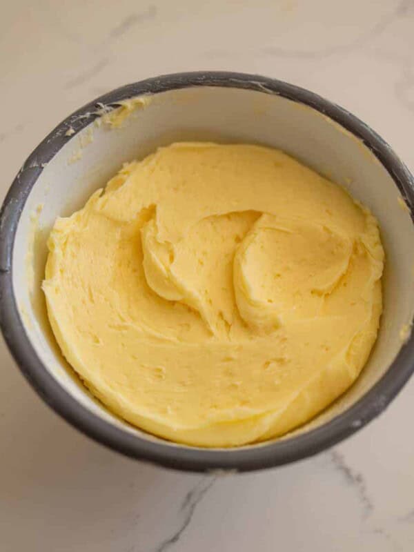 bowl of fresh butter