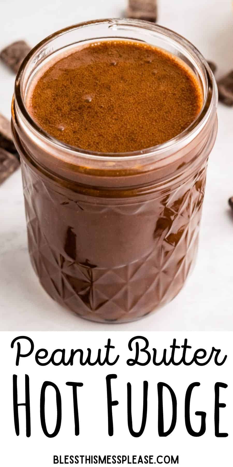 Peanut Butter Hot Fudge Recipe — Bless this Mess