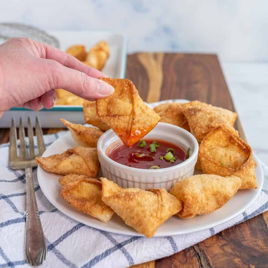 Fried Wonton Recipe — Bless this Mess