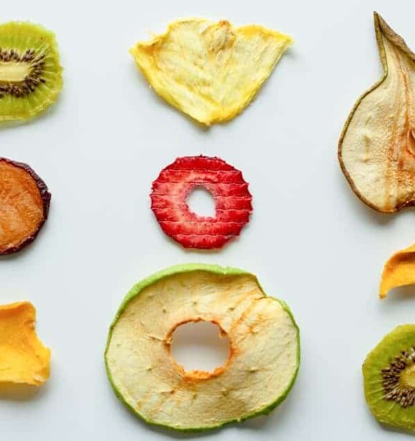 slices of dried fruit