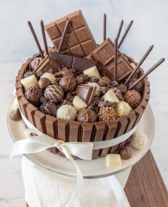 Chocolate Candy Cake