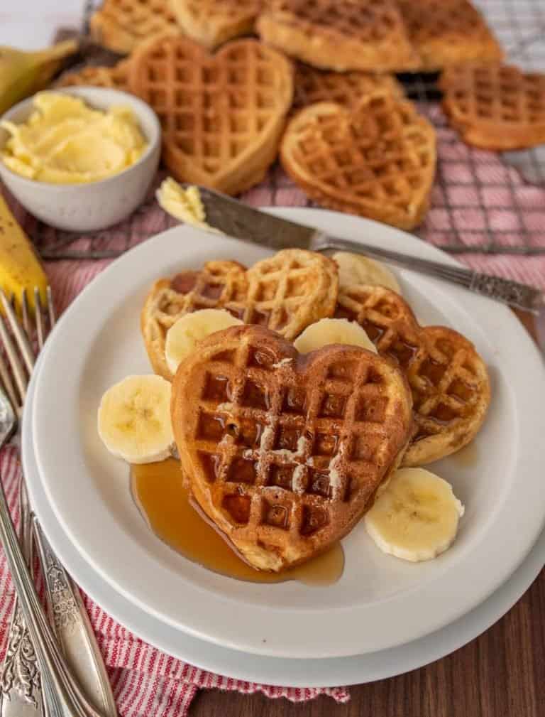 Healthy Banana Waffle Recipe Easy Waffles With Bananas and Oats