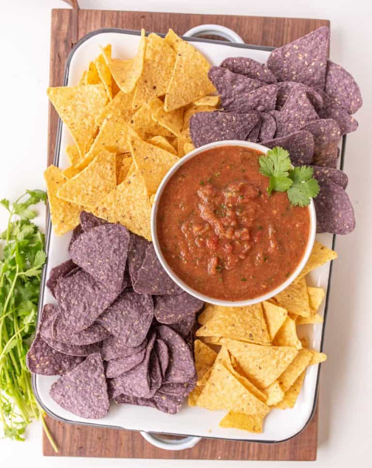 The Best Blender Salsa Recipe Easy Homemade Salsa Recipe