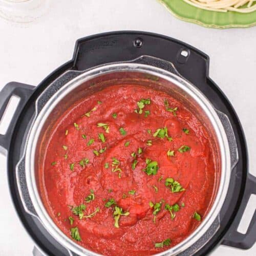 Instant Pot Spaghetti Sauce