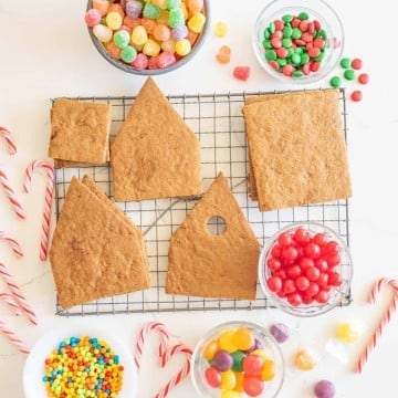 How to Make a Gingerbread House (recipe + template + more!)