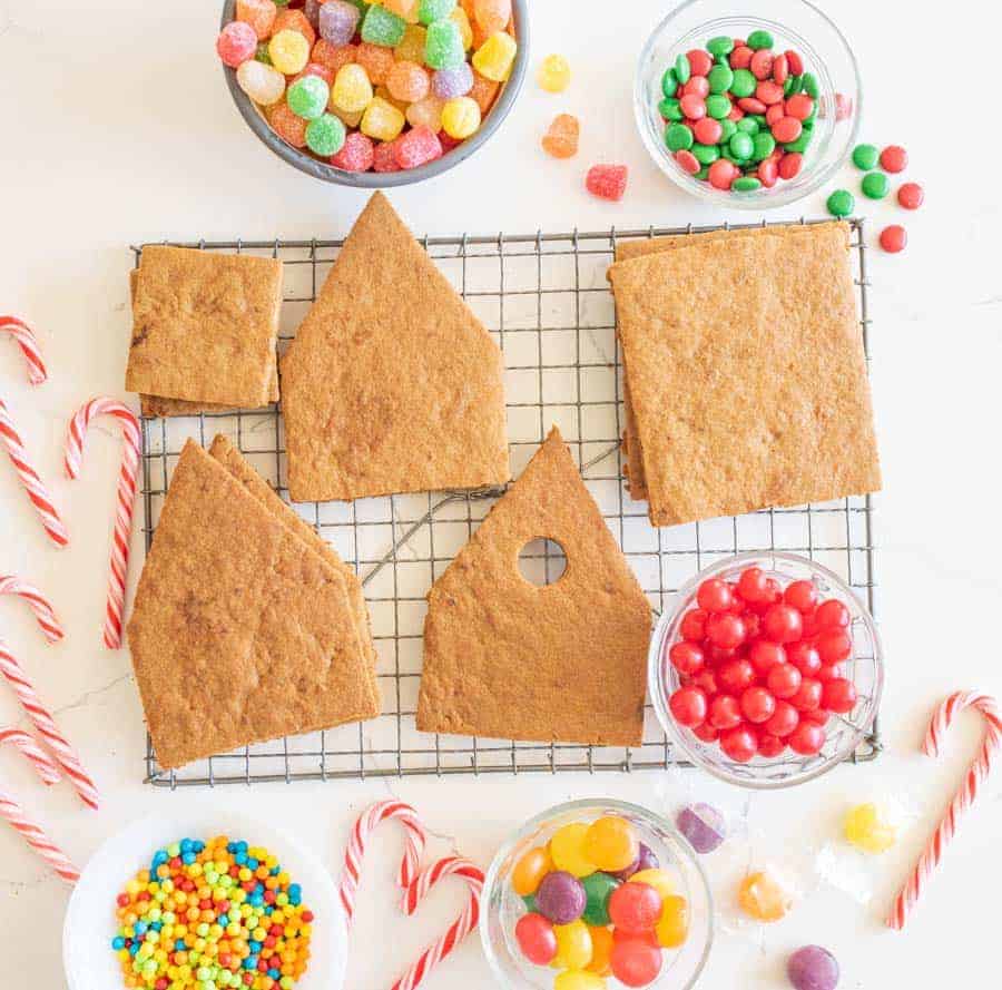 Food Made Fresh Gingerbread house a perfect holiday centerpiece