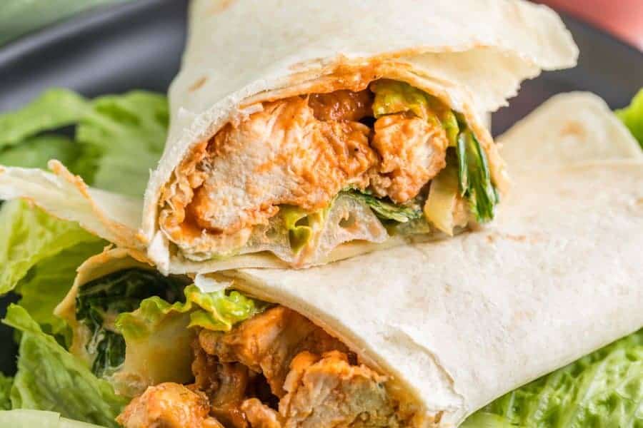 Buffalo Chicken Wraps Recipe - How to Make a Buffalo Chicken Wrap