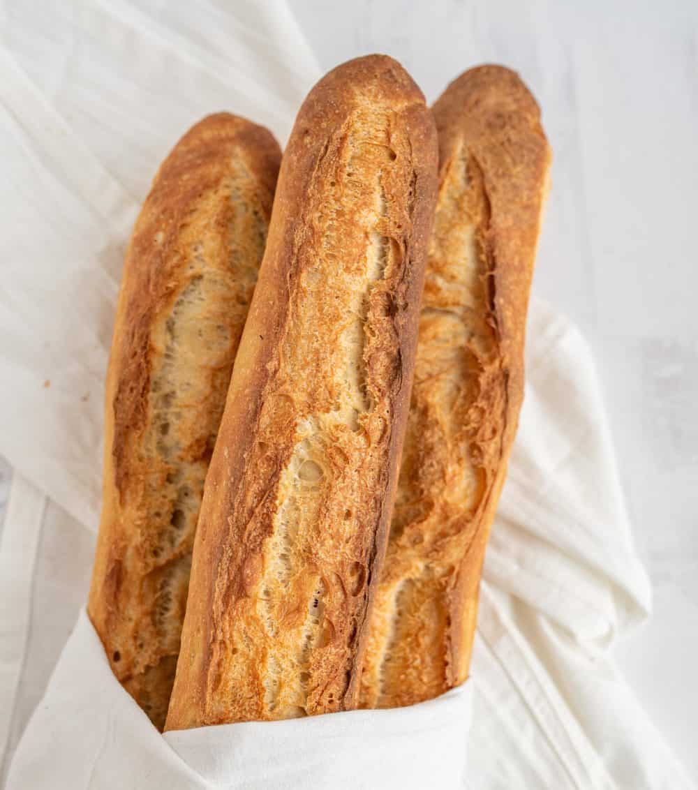 Homemade French Baguettes Recipe