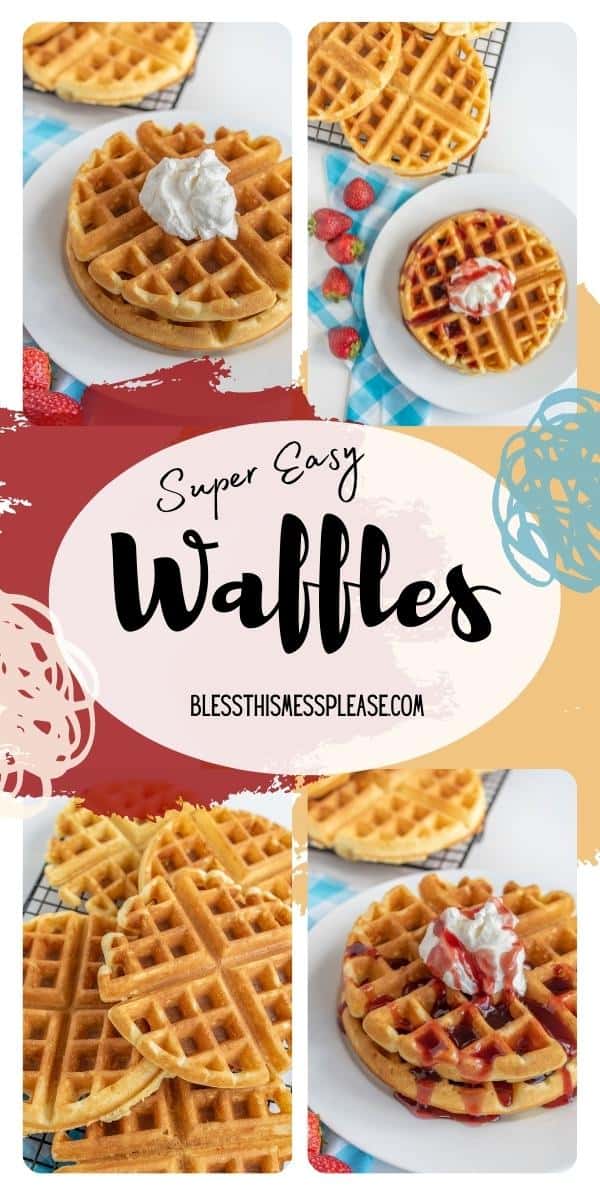 Extra Light & Fluffy Waffle Recipe — Bless this Mess