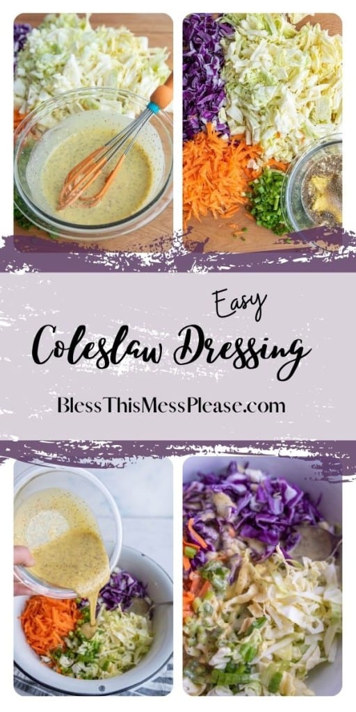 klarhed indad Traktat Coleslaw Dressing — Bless this Mess