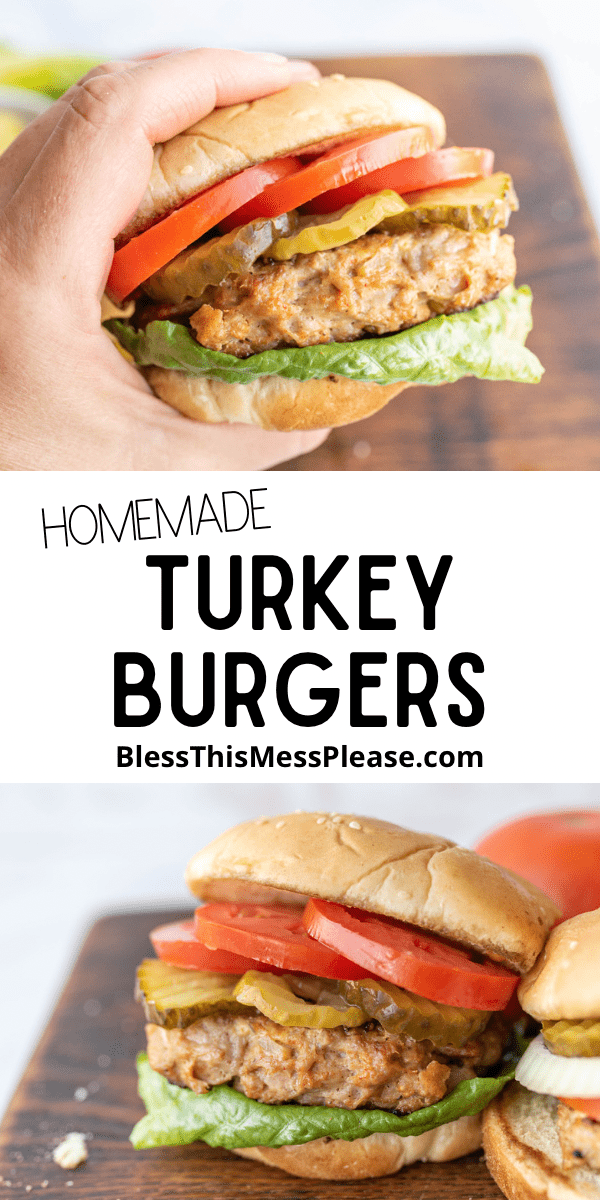 Best Turkey Burger Recipe — Bless this Mess