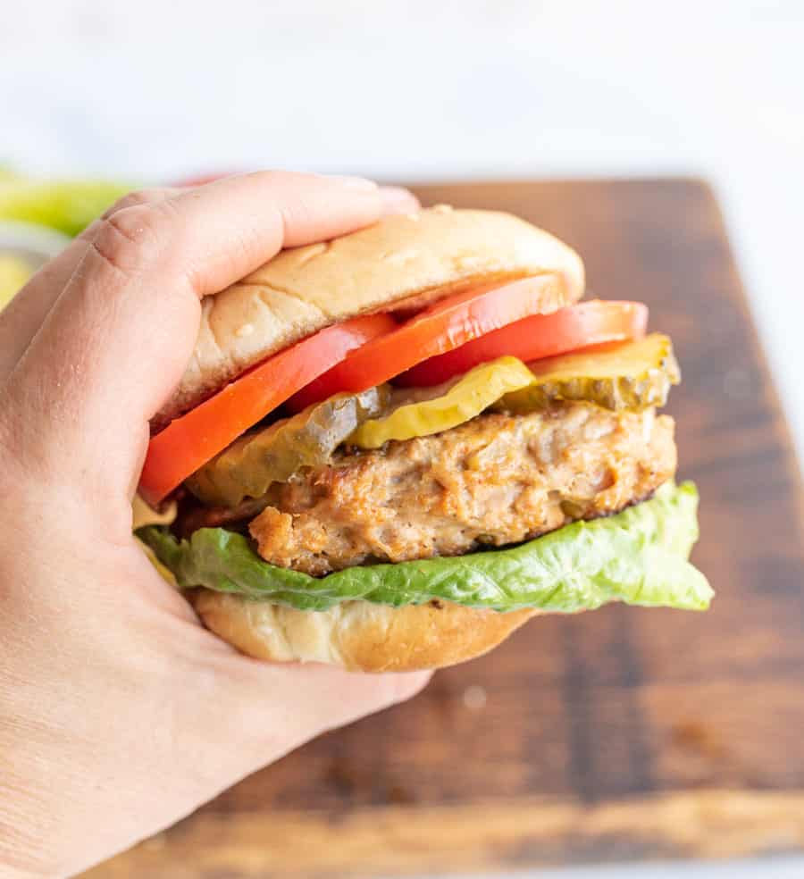 Easy Ground Turkey Burgers Recipe • Salt & Lavender