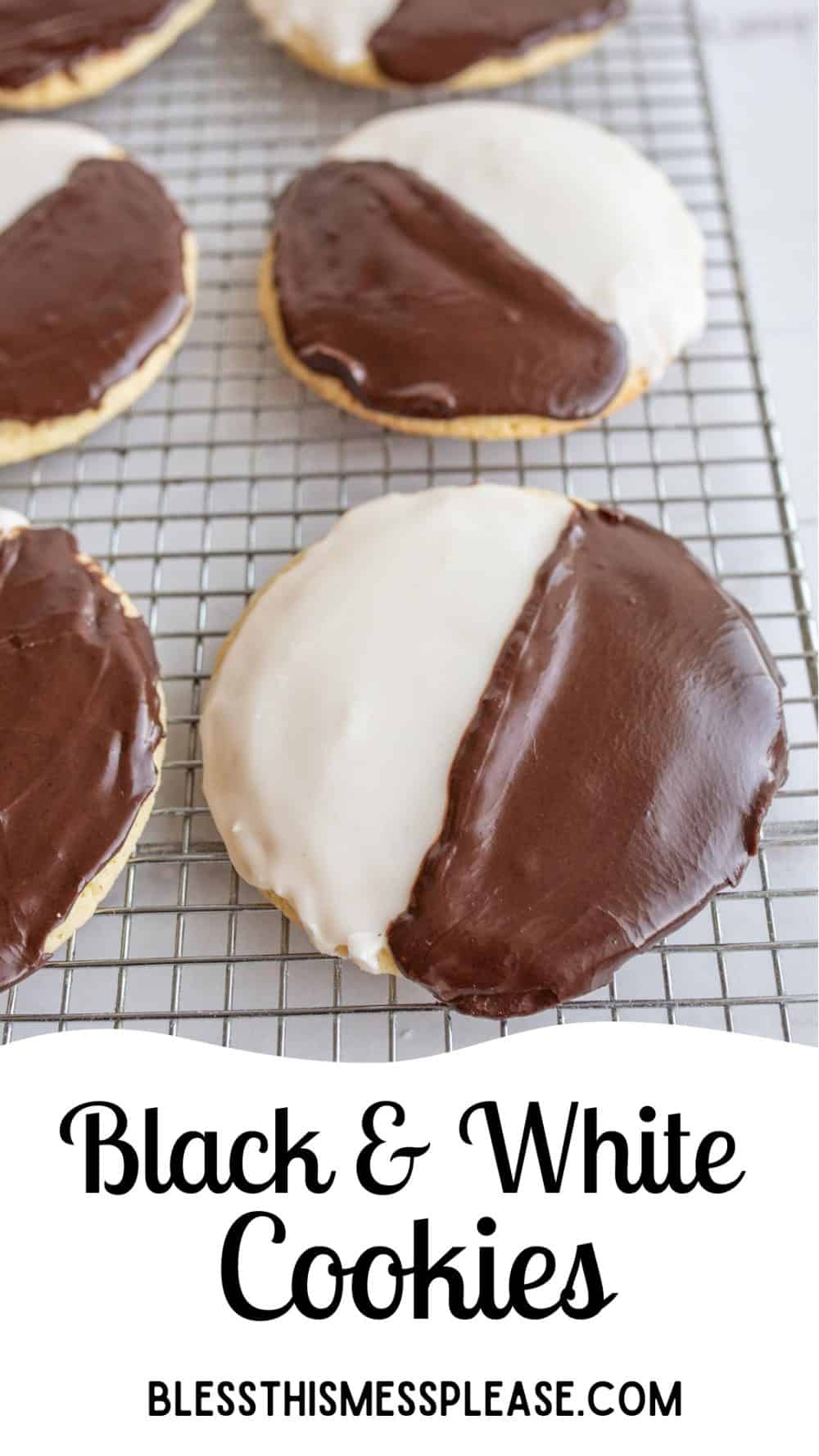 Black and White Cookies — Bless this Mess