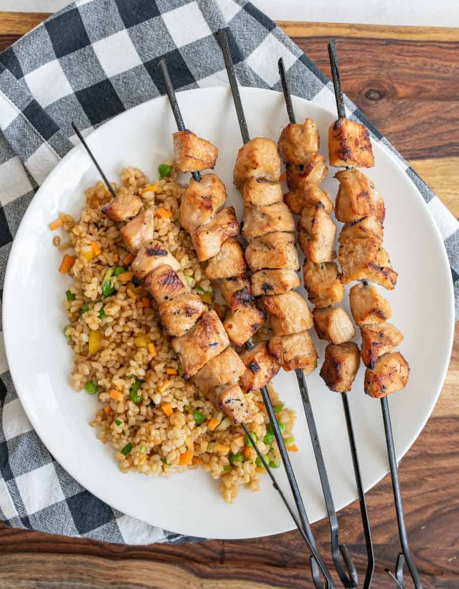 Skewered Chicken Sosaties - Chicken Tikka - Fun Love and Cooking