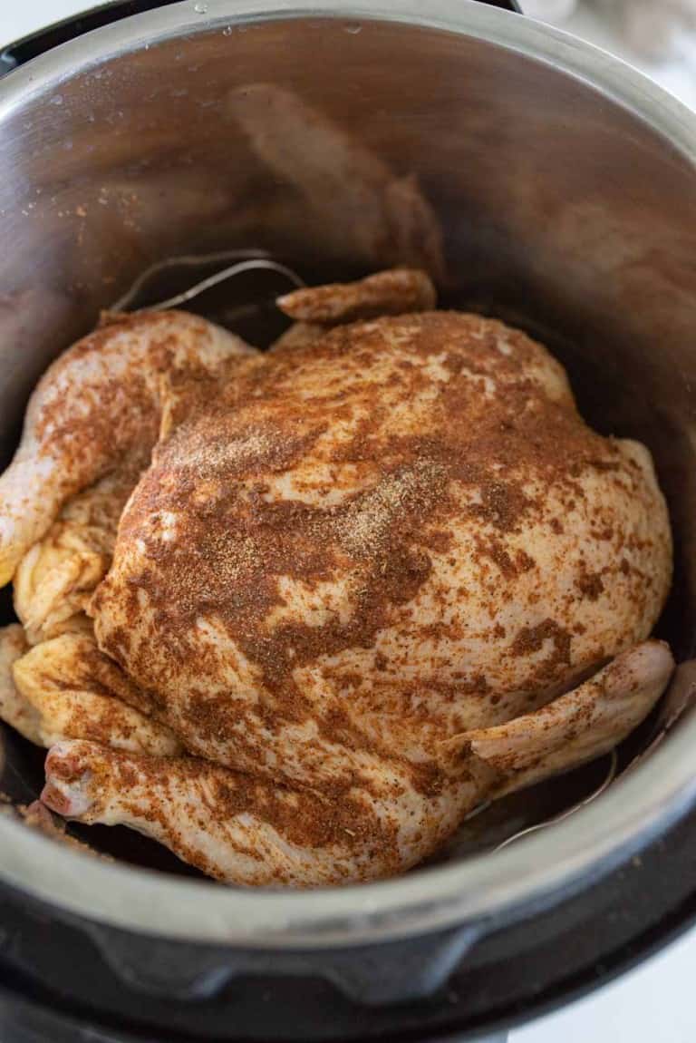Whole Chicken in the Instant Pot — Bless this Mess
