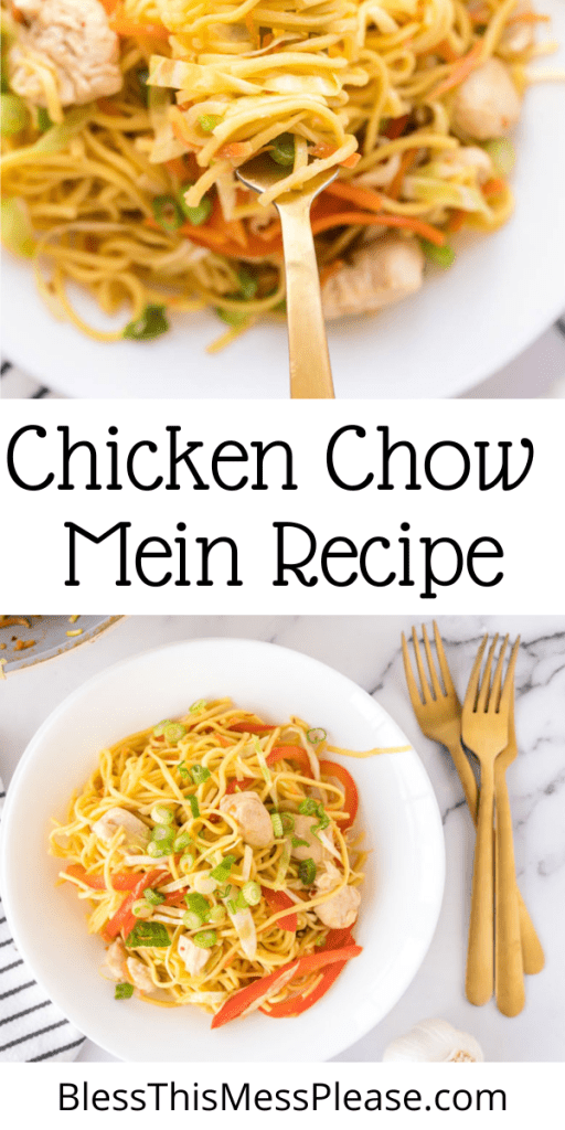 pin for chicken chow mein recipe