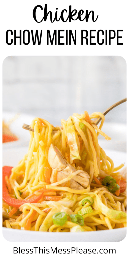 pin for chicken chow mein recipe