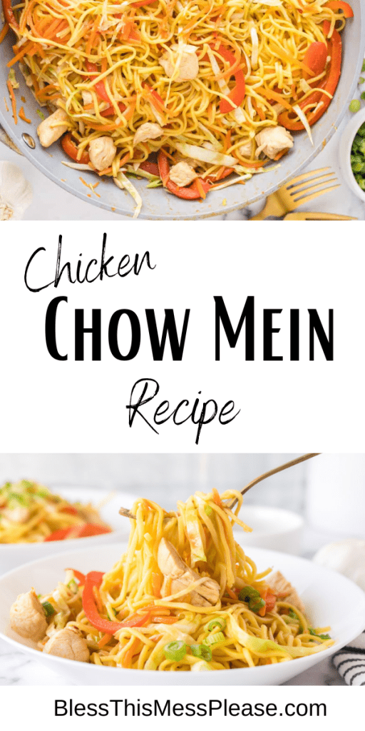 pin for chicken chow mein recipe