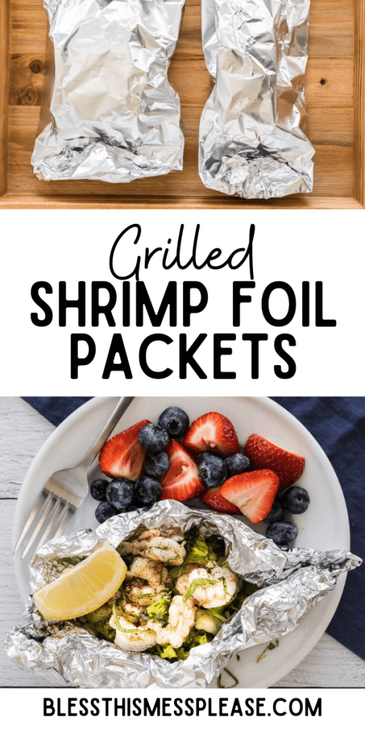 pin for grilled shrimp foil packets