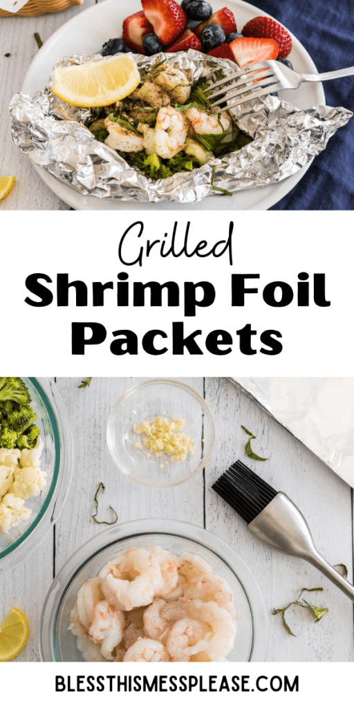 pin for grilled shrimp foil packets