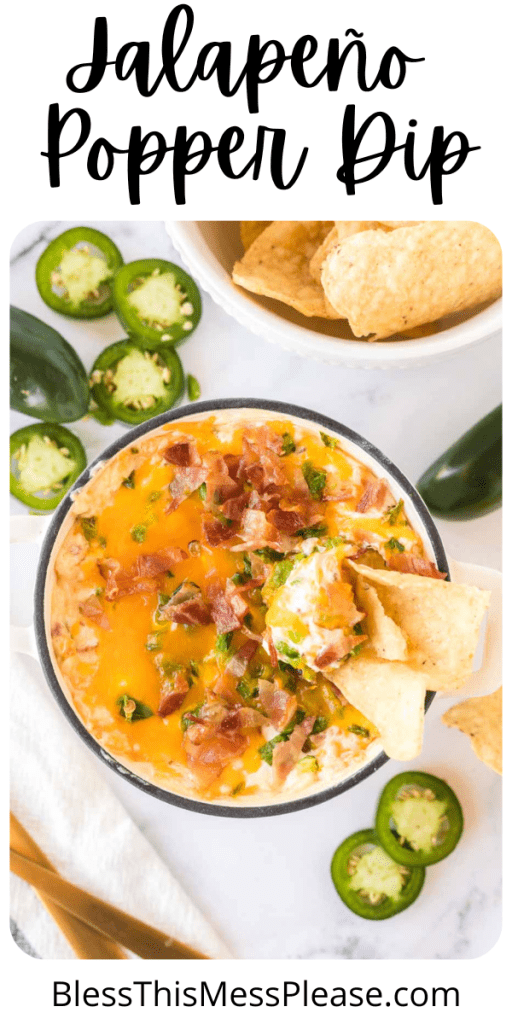 pin for jalapeno popper dip recipe