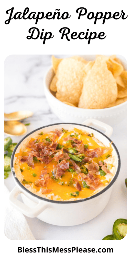 pin for jalapeno popper dip recipe