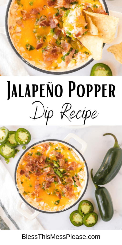 pin for jalapeno popper dip recipe