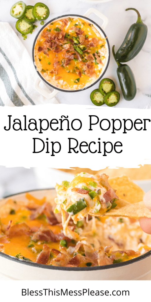 pin for jalapeno popper dip recipe