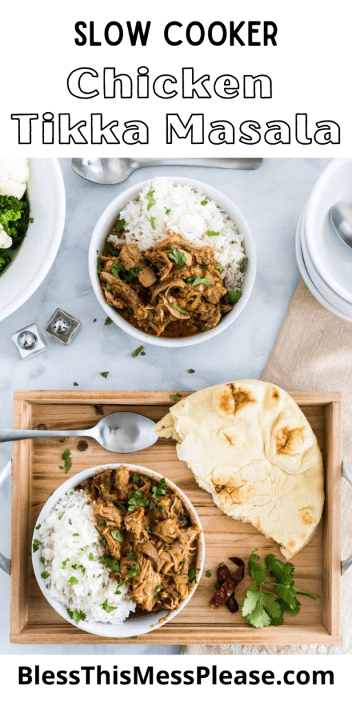 pin for slow cooker chicken tikka masala dinner