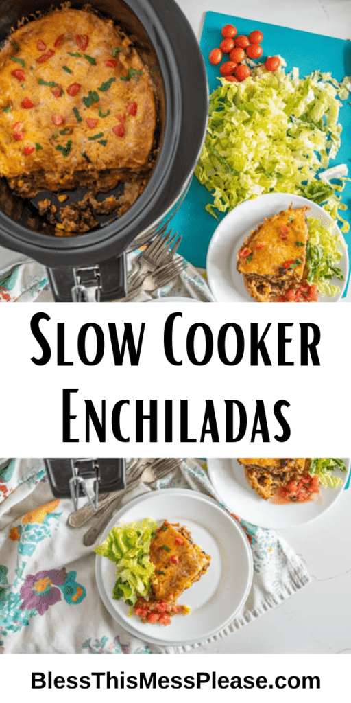 pin for slow cooker enchilada dinner recipe