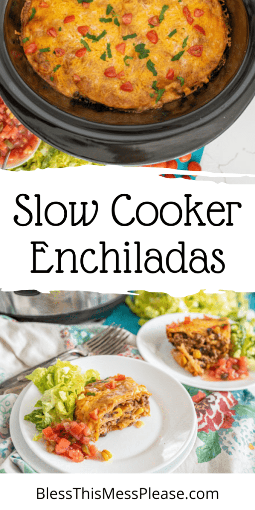pin for slow cooker enchilada dinner recipe