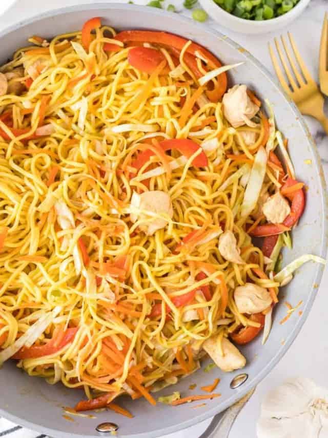 Chicken Chow Mein Recipe — Bless this Mess