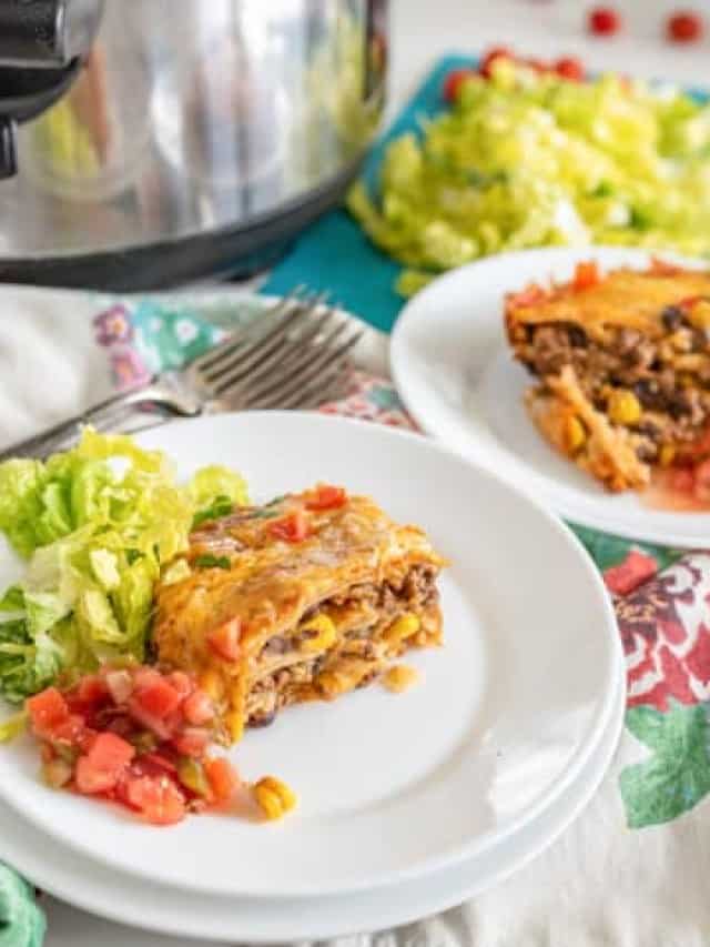Slow Cooker Beef Enchiladas — Bless this Mess