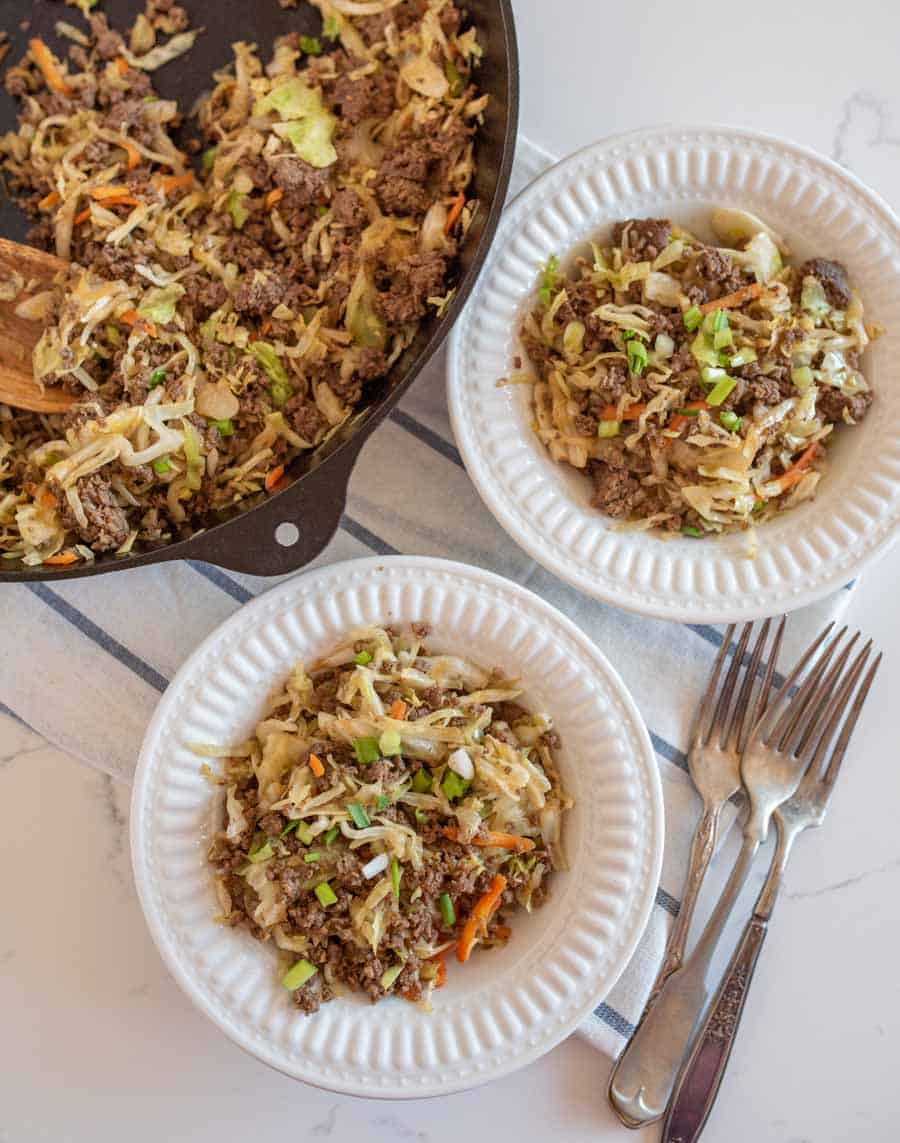 eggroll in a bowl