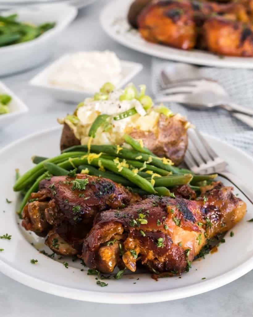 slow cooker chicken legs and potatoes dinner