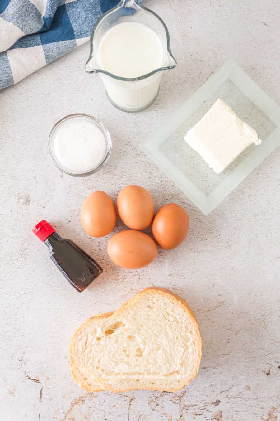 french toast ingredients