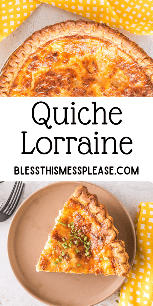 pin for quiche lorraine