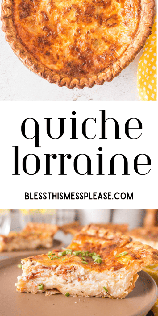 pin for quiche lorraine