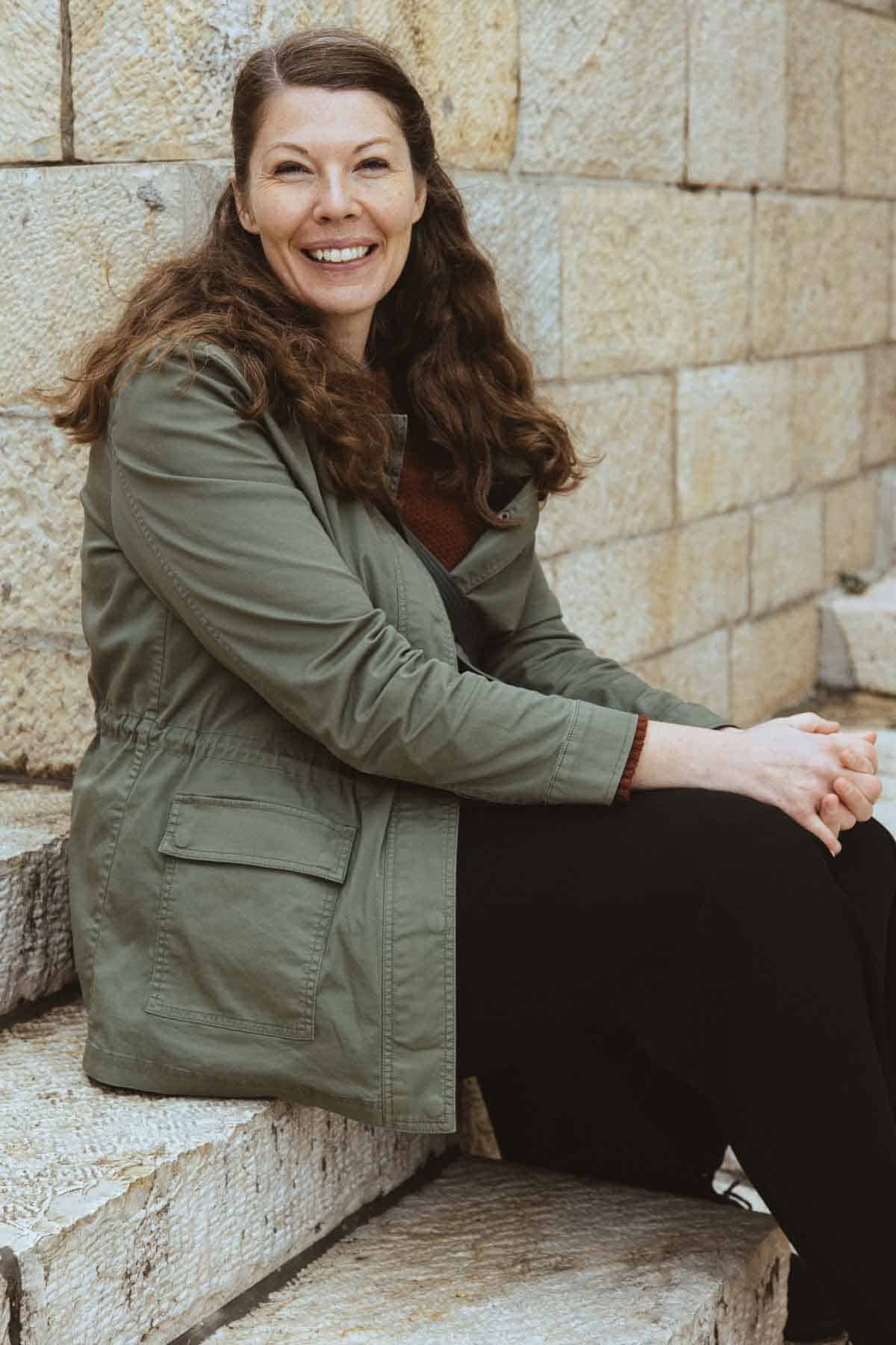 Melissa Griffiths in Jerusalem