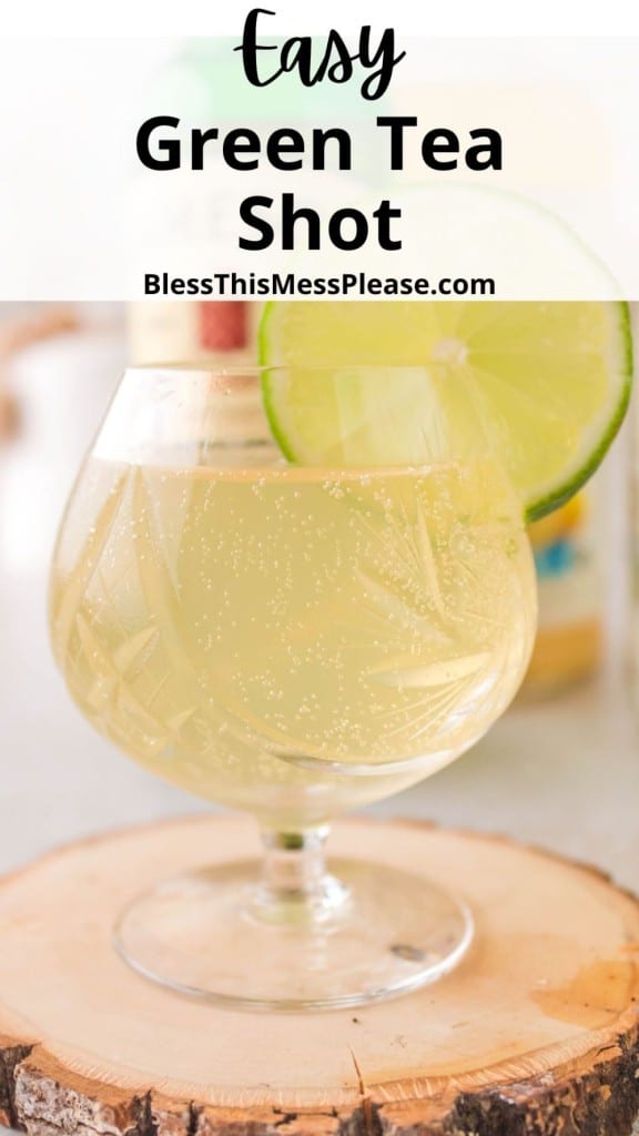 pin for easy green tea shot