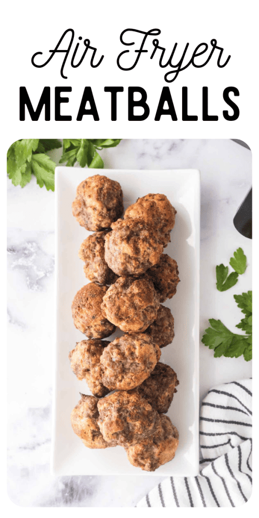 pin for air fryer meatballs