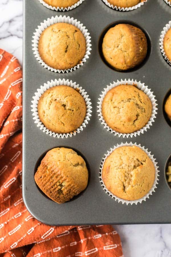 muffins in a tin